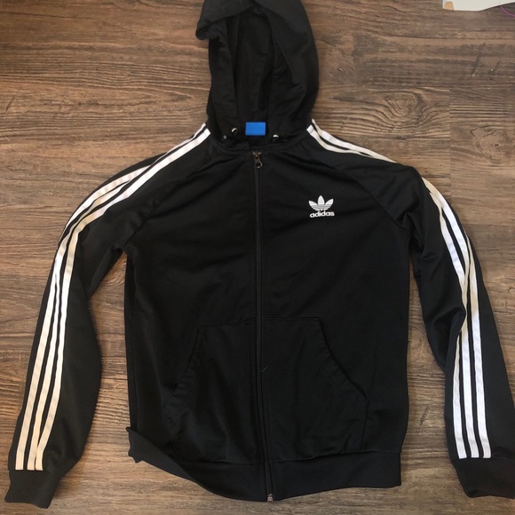 adidas jumper zip